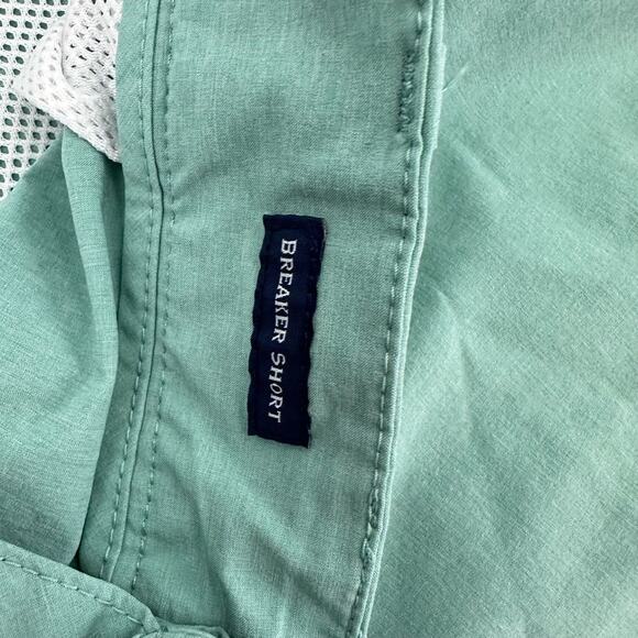 Vineyard Vines Shorts Mens 40 Green 8" Performance Stretch Breaker Golf Preppy - Picture 5 of 7